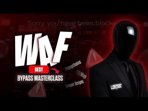 WAF Bypass Masterclass: SQLMap + Proxychains + Tamper Scripts(Cloudflare/Modsecurity) thumbnail