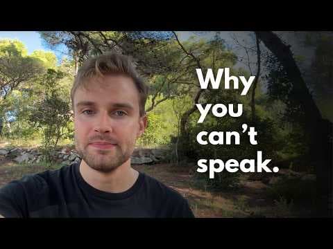 Why you can understand English but can't speak. thumbnail