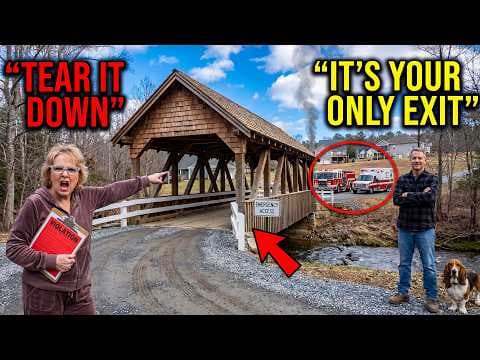 HOA Ordered Me to Tear Down My Covered Bridge — Too Bad It’s Their Only Emergency Exit thumbnail
