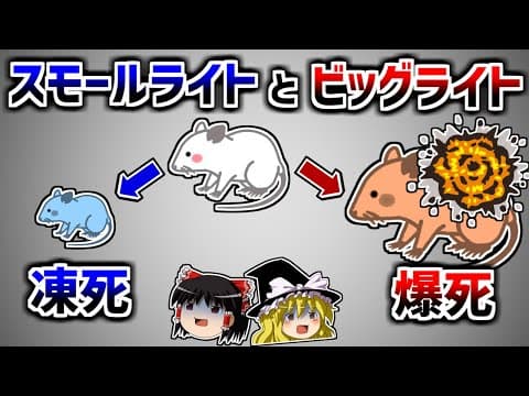 【ゆっくり解説】スモールライトを浴びると体はどうなるのか？ thumbnail