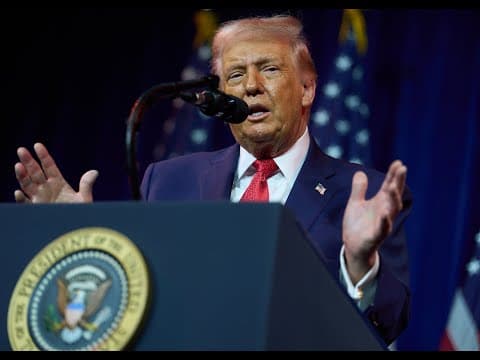 Happening Now: Trump Touts Economy In Remarks From Detroit thumbnail