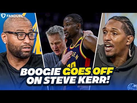 Boogie GOES OFF On Steve Kerr + Lou HATED Dunleavy's Comments!! thumbnail