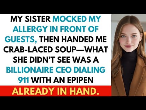 I Nearly Died from My Sister’s “Joke”—So I Preserved the Evidence and Billed Her Like a Surgeon thumbnail