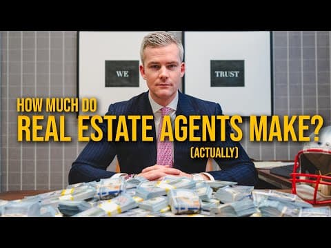 How Much Do Real Estate Agents ACTUALLY Make? thumbnail