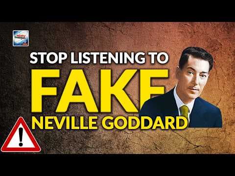 Stop Listening to Fake Neville Goddard thumbnail