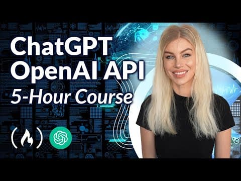 ChatGPT Course – Use The OpenAI API to Code 5 Projects thumbnail