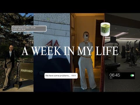 weekly vlog: come on a work trip with me - running a business, harvard, trying to stay sane thumbnail