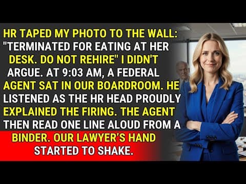 HR Fired Me for Eating Lunch—I Triggered a Federal Audit ♟️ thumbnail