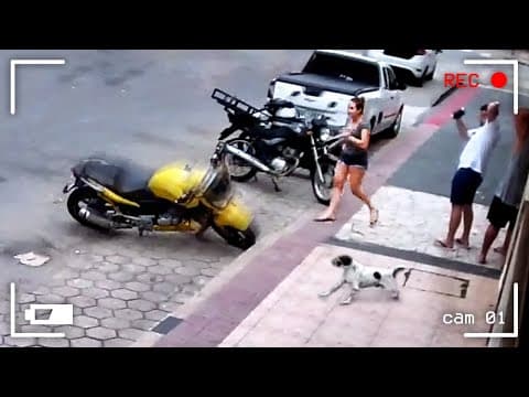 40 Incredible Moments Caught on CCTV Camera thumbnail