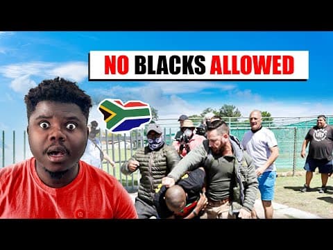 No Black People Allowed In South Africa’s White Only Town thumbnail