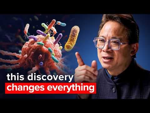 "THIS Gut Bacteria Slows Aging & Kill Cancer" - EAT THIS To Get Them | Dr. William Li thumbnail