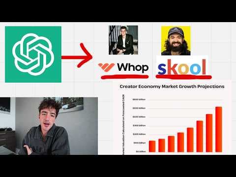 The ONLY AI business worth starting in 2025 thumbnail