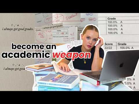 BEST Study Routine that made me a TOP ACHIEVER  (in HALF the time) thumbnail