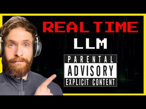 FAST Local Live LLM Preview Window - Phi-2 / Mistral 7B Uncensored thumbnail