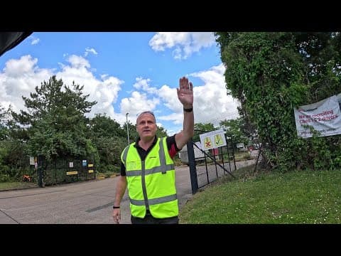 I've Not Given You Permission To Be Filming Vehicles In And Out Of Here! 😲👮‍♂️🚔🎥🛸❌ thumbnail