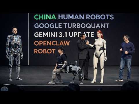 How Are Humanoid Robots Breaking Skill Barriers in AI Shocks Again, With China’s Human AI Robots, Google TurboQuant, and the OpenClaw Robot? thumbnail