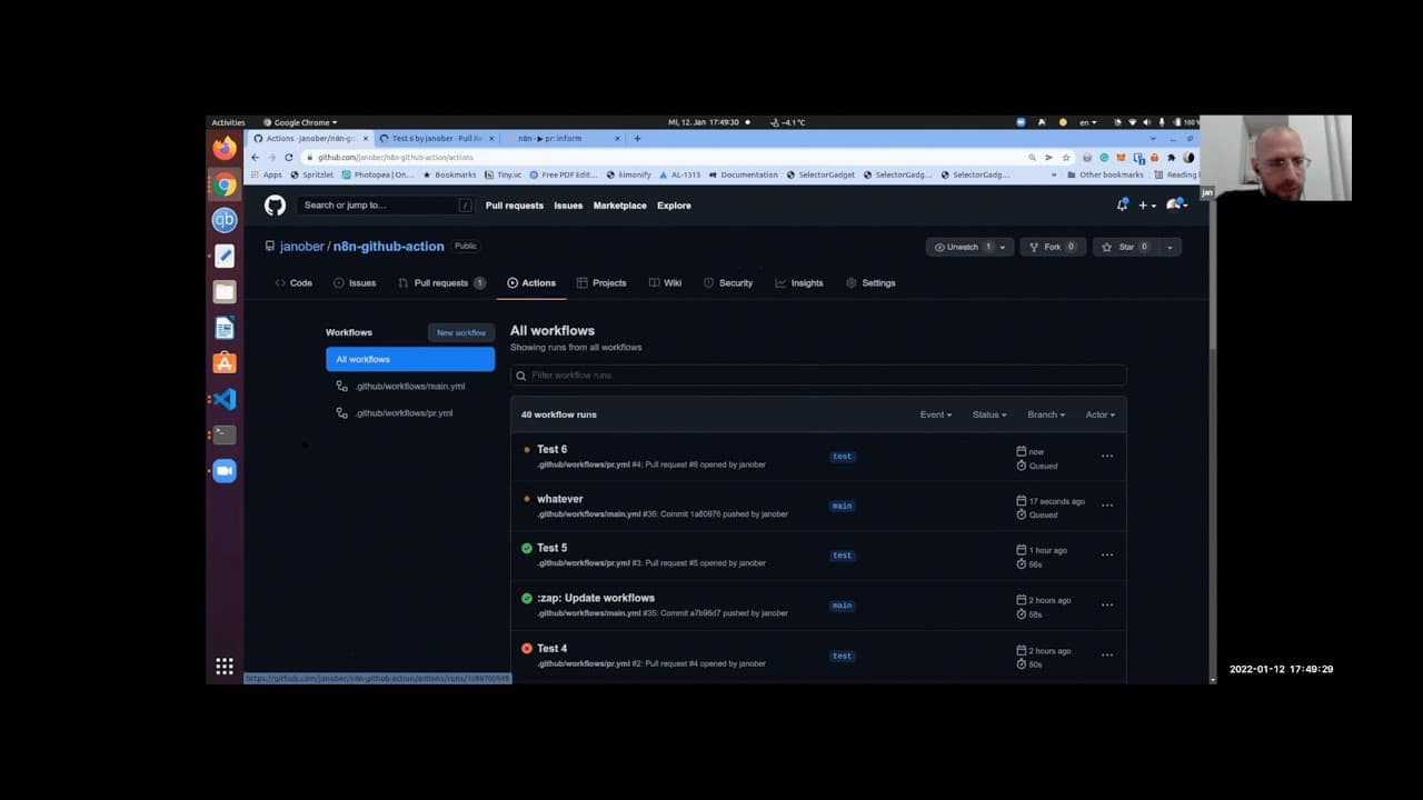YouTube video player