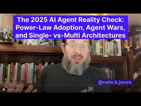 How to choose single vs multi-agent AI architectures? thumbnail