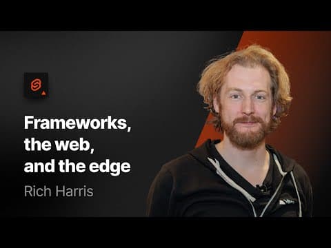 Rich Harris on frameworks, the web, and the edge thumbnail