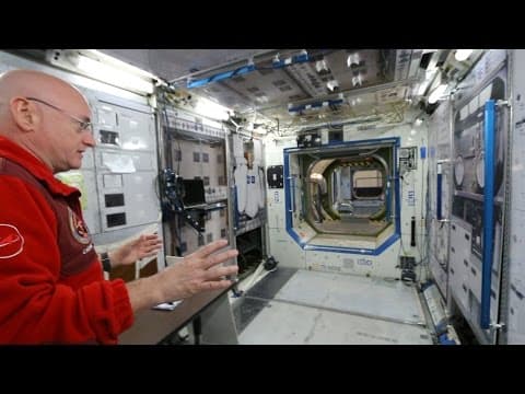 International Space Station Tour on Earth (1g) - Smarter Every Day 141 thumbnail