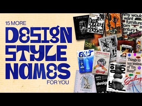 15 More Design Styles You've Never Heard Of thumbnail