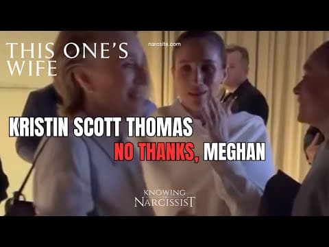 Kristin Scott Thomas : No Thanks Meghan!  (Meghan Markle) thumbnail