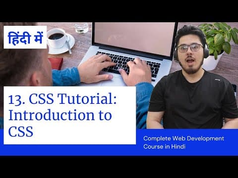 CSS Tutorial: Introduction to CSS | Web Development Tutorials #13 thumbnail