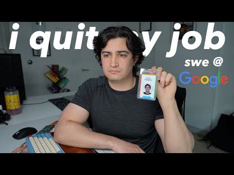 I Quit my Software Engineering Job at 30 thumbnail