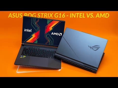 ASUS ROG STRIX G16 - INTEL vs. AMD // Choose Wisely! thumbnail