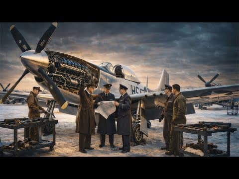 THE P-51'S SECRET: HOW PACKARD ENGINEERS AMERICANIZED BRITAIN'S MERLIN ENGINE thumbnail