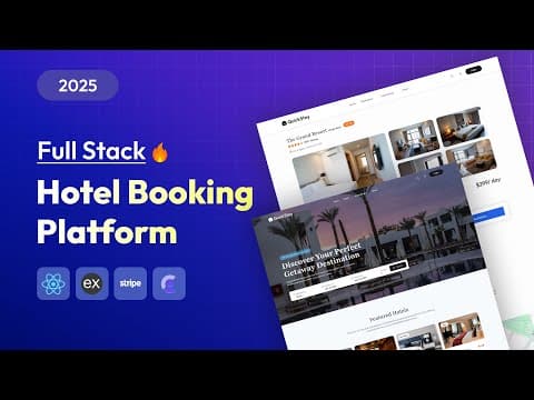 How to Build a MERN Hotel Booking App thumbnail