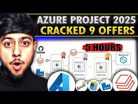 The ONLY Azure End-To-End Data Engineering Project You NEED in 2025 | [Step-by-Step Guide] thumbnail