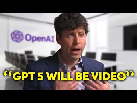 What Will GPT-5 Be Capable Of Beyond Text? thumbnail