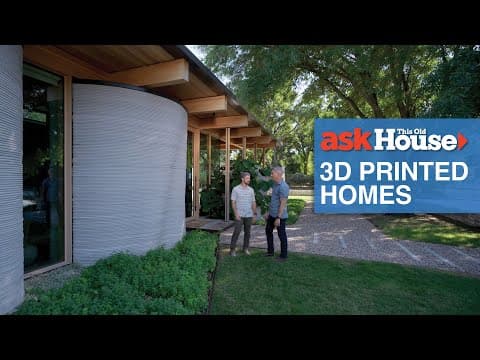 Exploring 3D Printed Home Technology | Ask This Old House thumbnail