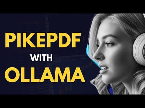PikePDF with Ollama: AI PDF Processor: Local and Free thumbnail