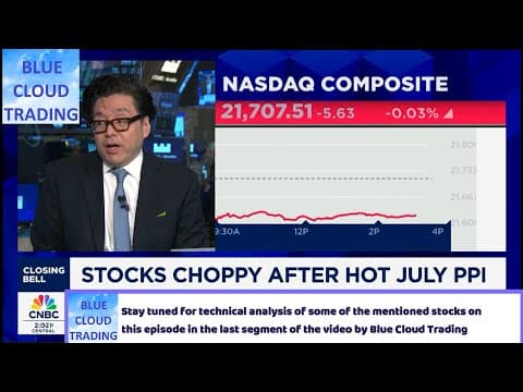 TOM LEE REACTS TO DOWN DAY IN THE RUSSELL TODAY thumbnail