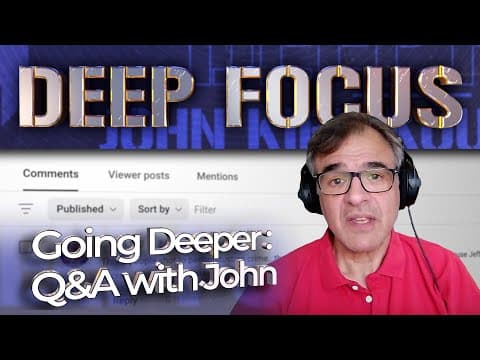 Comments, Hot Topics & World Affairs Discussed by John Kiriakou | DEEP FOCUS with JK thumbnail