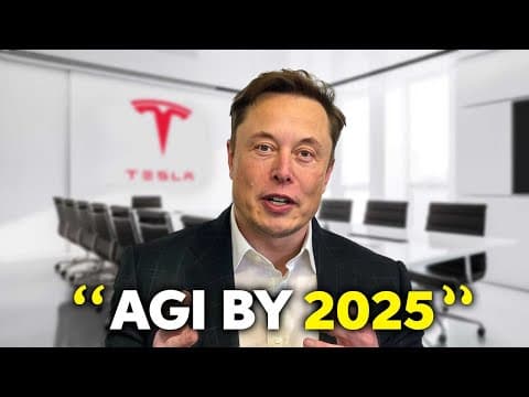 Will We See AGI by 2025 According to Elon Musk? thumbnail