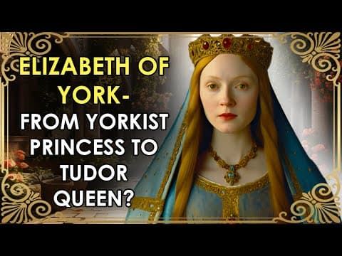 From Yorkist Princess To Tudor Queen | Elizabeth Of York | The Wars of the Roses thumbnail