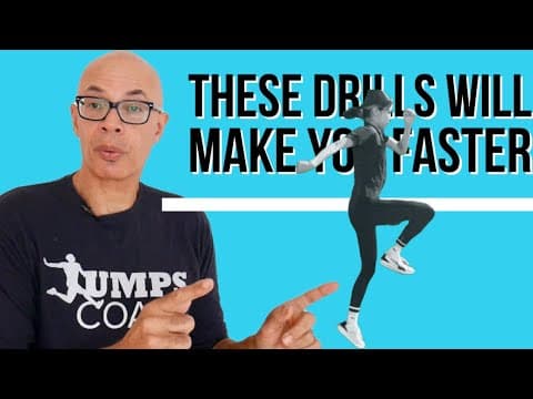 SPRINT FASTER: HEEL RECOVERY DRILLS & TECHNIQUES WHICH WILL MAKE YOU FASTER #sprint thumbnail