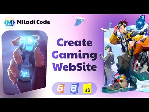 Create AMAZING Gaming Websites with HTML CSS and JavaScript thumbnail