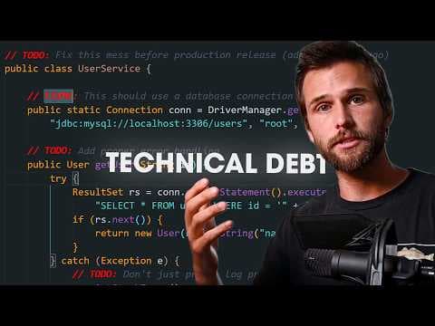 Everything You NEED to Know About TECH DEBT thumbnail