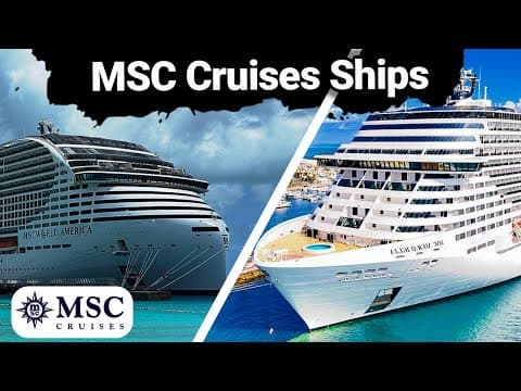 Ranked by Size: From Largest to Smallest MSC Cruise Ships thumbnail