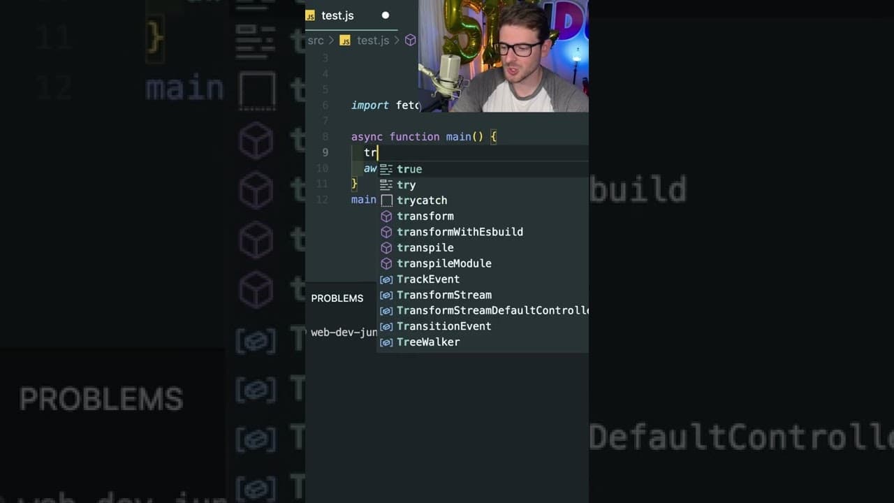 YouTube video player