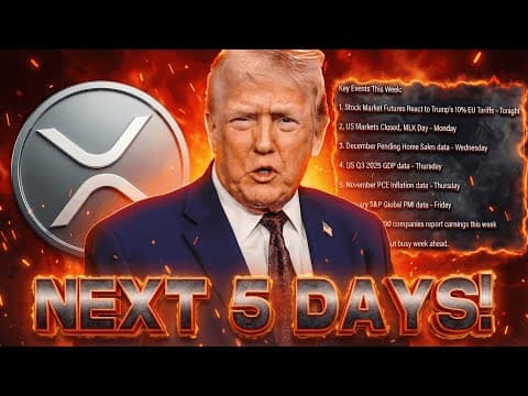 XRP Holders The Market Just SOLD OFF | Buckle Up For The NEXT 5 Days thumbnail