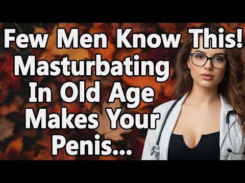 If You'Re Older And Masturbate, i Ask You To Watch This Video… Advice For Elderly thumbnail