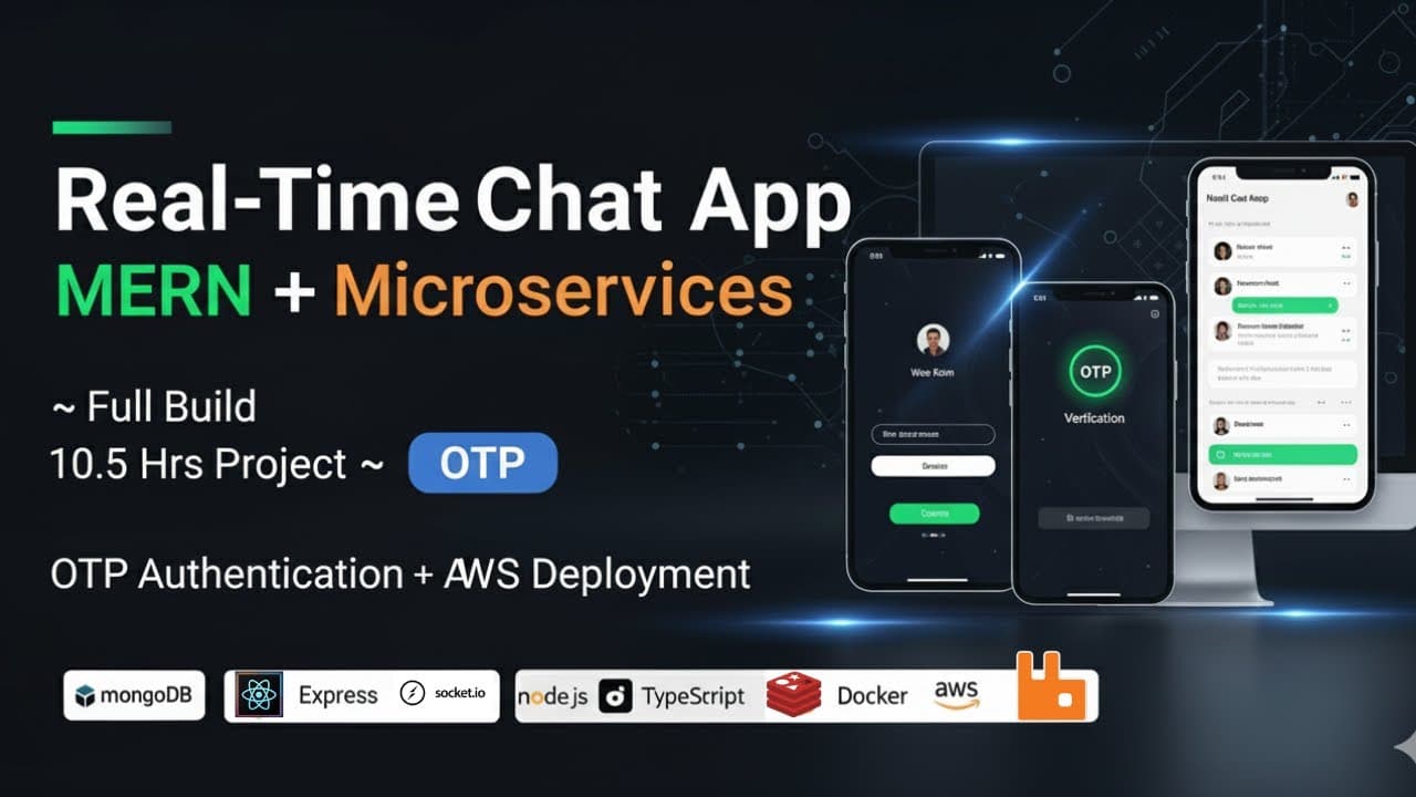 Build a Real-Time Chat App with MERN, RabbitMQ & Microservices | Socket ...