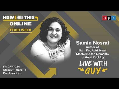Samin Nosrat Talks Perfecting Focaccia Bread with Guy Raz | How I Built This | NPR thumbnail