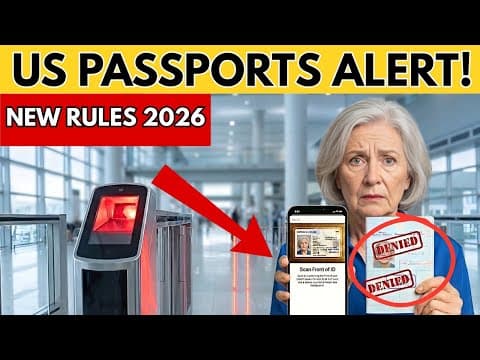 New Passport Rules For Seniors Starting Jan 2026 (Don't Get DENIED) thumbnail