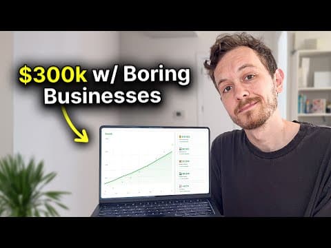 How a dad with a day job built a $300k/year boring business thumbnail
